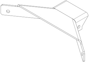Накладка трехсторонняя PERCo-MB-16.1