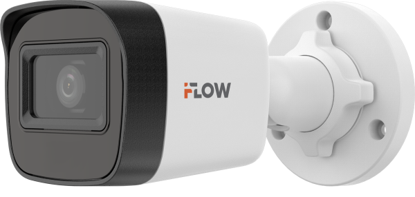 HD-TVI камера iFlow F-AC-2151(3.6мм), 5 Мп, цилиндрическая мини-камера, 3.6 мм, ИК 30 м, IP67