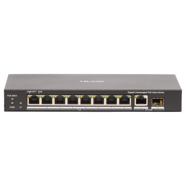 PoE-коммутатор неуправляемый Hikvision NS-0510P-80(B)
