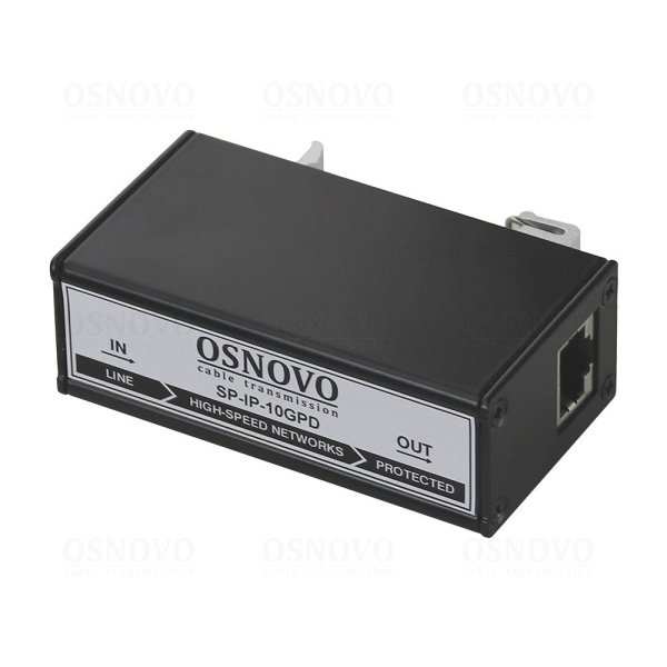Устройство грозозащиты Ethernet OSNOVO SP-IP-10GPD