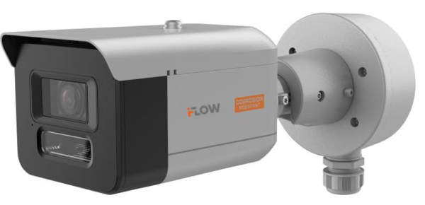 IP-камера iFlow F-IC-3642CMSZ5(PA), 4 Мп, цилиндрическая, вариофокальный моторизированный объектив, ИК 50 м, белый свет 50 м, IP68, IK10
