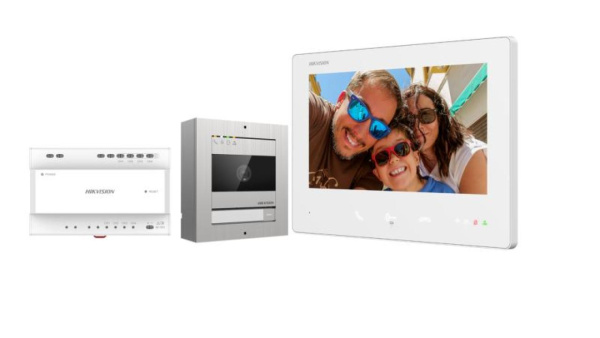 Комплект видеодомофона Hikvision DS-KIS704EY