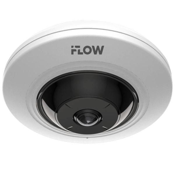 IP-камера iFlow F-IC-3551FCMS, 5 Мп, купольная, фиксированный 1.05 мм, ИК 8 м