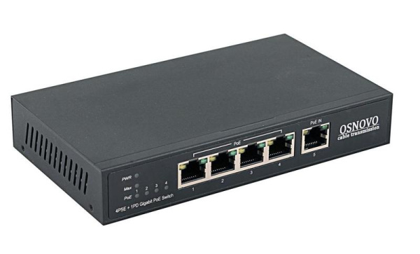 PoE-коммутатор неуправляемый OSNOVO SW-8050/D