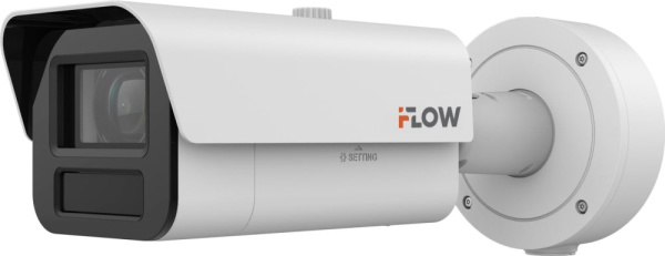 IP-камера iFlow F-IC-3641CHSZ10, 4 Мп, цилиндрическая, вариофокальный моторизированный объектив, ИК 120 м, IP67, IK10