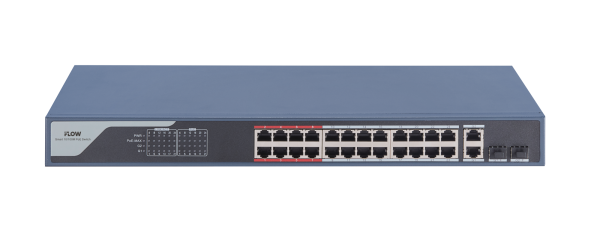 F-SW-EM426POE-VM iFLOW | Коммутатор настраиваемый 24 порта PoE + 2 Uplink