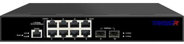 PoE-коммутатор управляемый TRASSIR TR-NS24102S-120-8PoE
