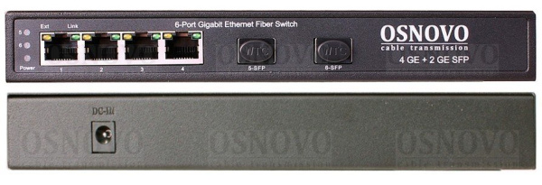 Коммутатор неуправляемый OSNOVO SW-7042