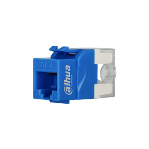 Кейстон-модуль RJ45 (CAT5e UTP) Dahua PFM3970-5EU (Blue)