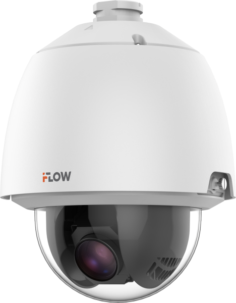 IP PTZ-камера iFlow F-IP-2420CSZ32, 2 Мп, купольная, вариофокальный 4.8-154 мм, без встроенной подсветки, IP66, IK10