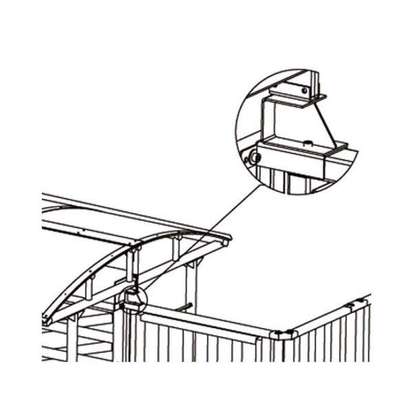 Кронштейн PERCo-RF01 0-09