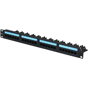 Патч-панель (24 порта, CAT6 UTP) Dahua PFM3973M-6U-24