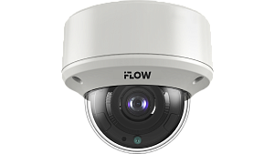 Аналоговая камера iFlow F-AC-3751(2.7-13.5mm)(PJ), 5 Мп, купольная, вариофокальный объектив 2.7-13.5 мм, ИК 60 м, IP67, IK10