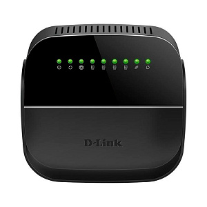Маршрутизатор беспроводной ADSL2+ D-Link DSL-2640U/R1A