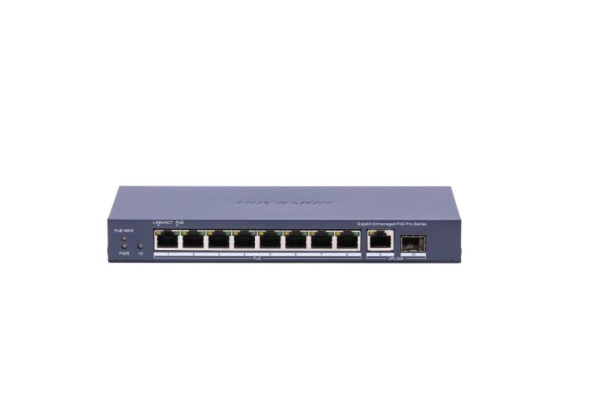 PoE-коммутатор неуправляемый Hikvision DS-3E0510P-E(B)