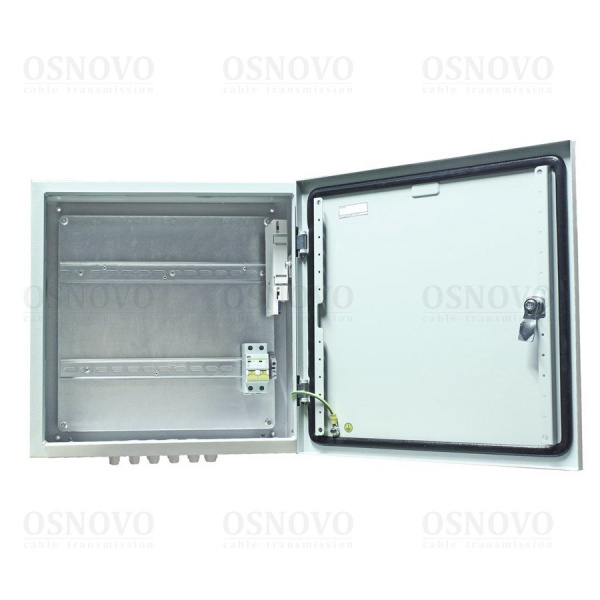 Кросс оптический уличный в монтажном шкафу OSNOVO OSS-441