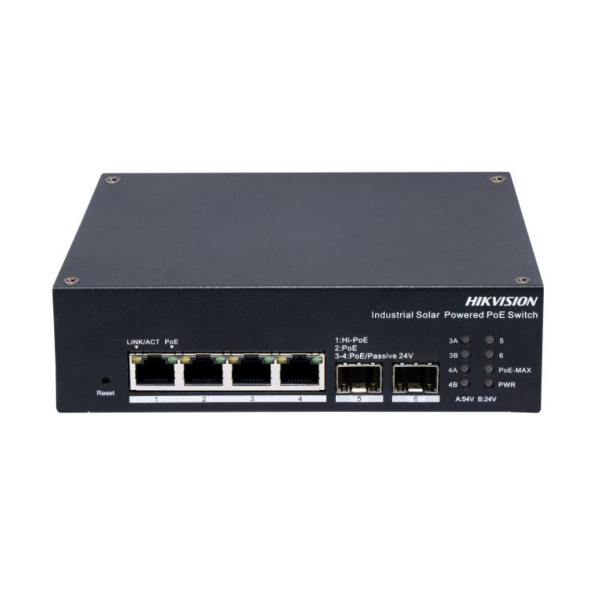 Промышленный PoE-коммутатор Hikvision DS-3T1506HP-EI-UPS