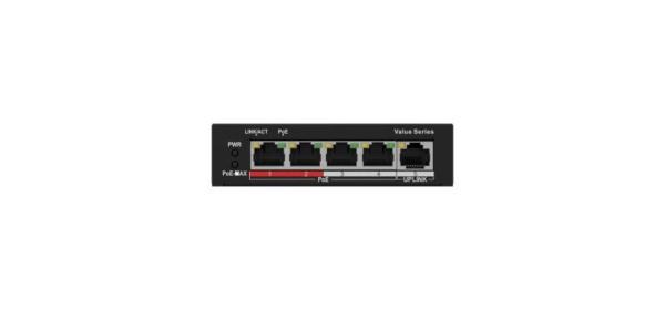 PoE-коммутатор неуправляемый Hikvision NS-0105P-35(B)