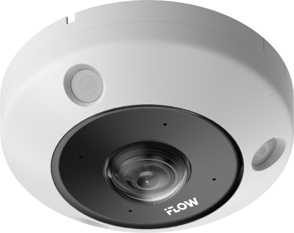 IP-камера iFlow F-IC-5561FCHIS(1.16mm), 6 Мп, купольная, фиксированный 1.16 мм, ИК 15 м, IP67, IK10