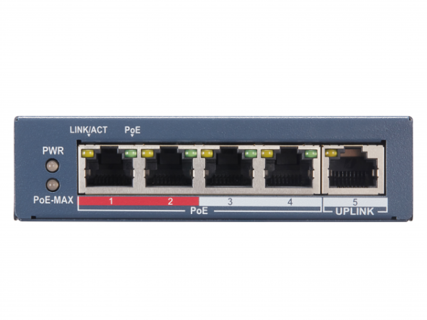 PoE-коммутатор неуправляемый HiWatch SWT-1105P