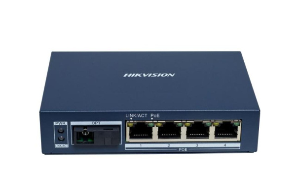 Медиаконвертер оптический Hikvision DS-3D504TP-A