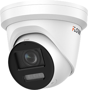 IP-камера iFlow F-IC-2384CM(2.8мм), 8 Мп, купольная, 2.8 мм, LED 30 м, IP67
