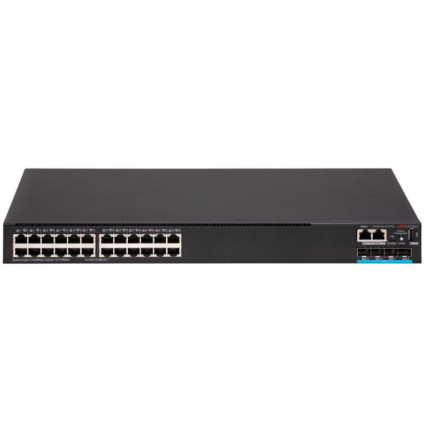 Коммутатор управляемый Hikvision DS-3E3728-SI-24T4X