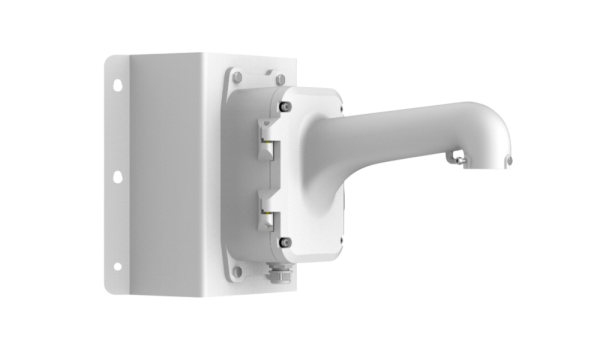 Крепление на угол iFLOW F-AY10044 (с монтажной коробкой), алюминий и сталь, белое