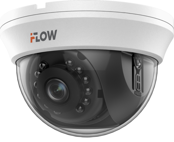 HD-TVI камера iFlow F-AC-1421(3.6мм), 2 Мп, купольная камера, 3.6 мм, ИК 20 м