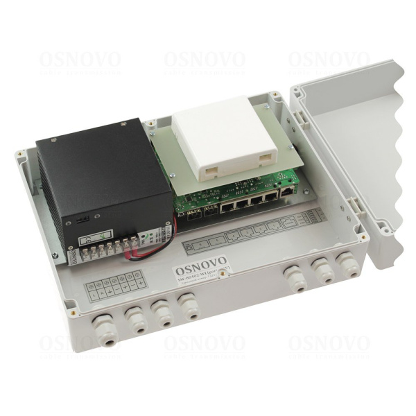 PoE-коммутатор управляемый OSNOVO SW-80402-WL(port 90W)