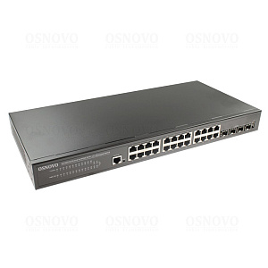 Коммутатор доступа OSNOVO SW-24G4X-L2
