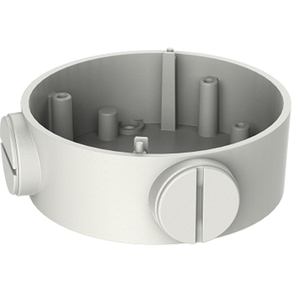 Монтажная коробка iFLOW F-AY10032 (для цилиндрических камер, Ф105 мм), алюминий, белая