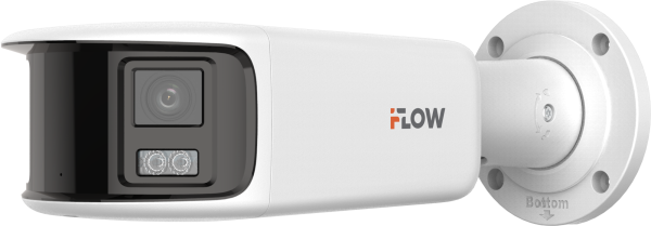IP-камера iFlow F-IC-2284PCMS/A(4мм), 8 Мп, цилиндрическая, 4 мм, LED 40 м, IP67