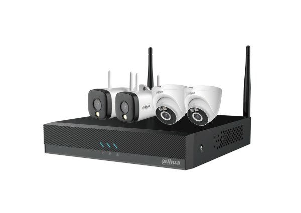 Комплект Wi-Fi видеонаблюдения 3Мп Dahua KIT/NVR2104HC-W/2-HFW1339DTK1P-SW-PV-0360B/2-HDW1339DAP-SW-PV-0280B
