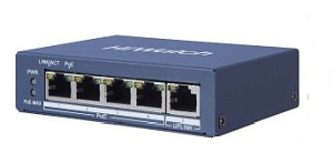 PoE-коммутатор неуправляемый HiWatch DS-S504GP