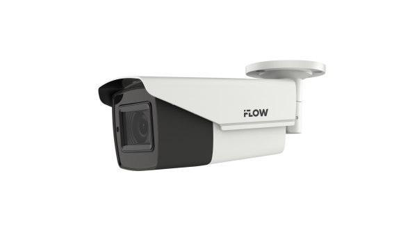 Аналоговая камера iFlow F-AC-3651(2.7-13.5mm)(PJ), 5 Мп, цилиндрическая, вариофокальный объектив 2.7-13.5 мм, ИК 80 м, IP67