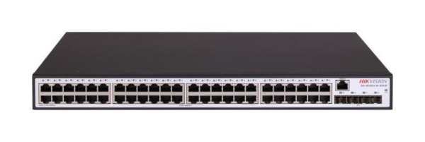 Коммутатор управляемый Hikvision DS-3E2552-HI-48T4F