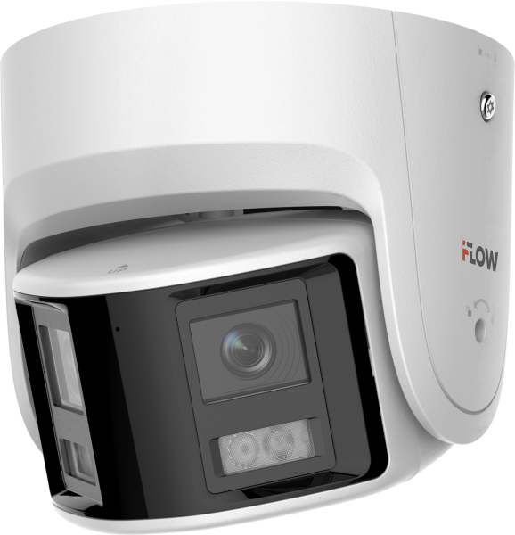 IP-камера iFlow F-IC-2344PCMS/A(2.8мм), 4 Мп, купольная, 2.8 мм, LED 30 м, IP67