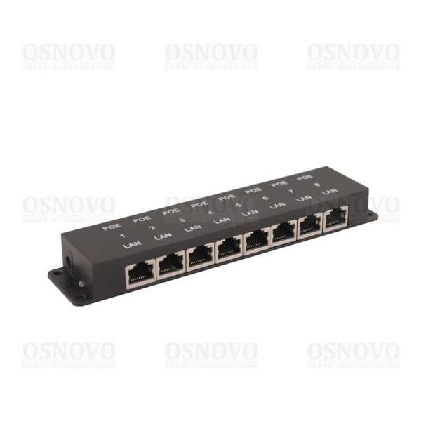 PoE-инжектор OSNOVO Midspan-8/P