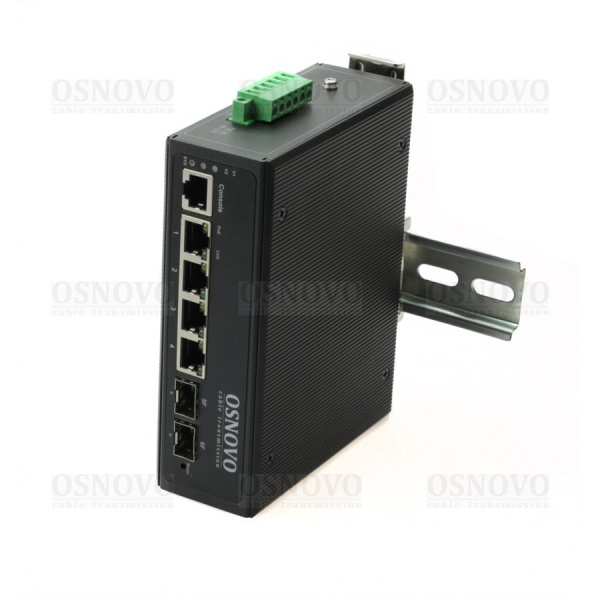 PoE-коммутатор промышленный OSNOVO SW-80402-IL(port 90W, 360W)