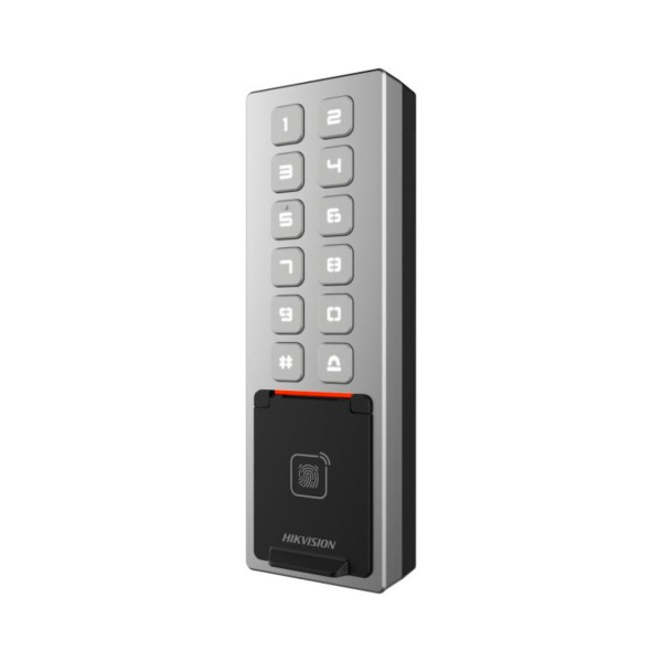 Терминал доступа со сканером отпечатков пальцев Hikvision DS-K1T805MBFWX