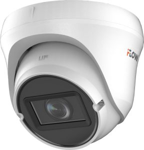 Аналоговая камера iFlow F-AC-2821Z(2.7-13.5мм), 2 Мп, купольная, вариофокальный 2.7-13.5 мм, ИК 40 м, IP67, IK10