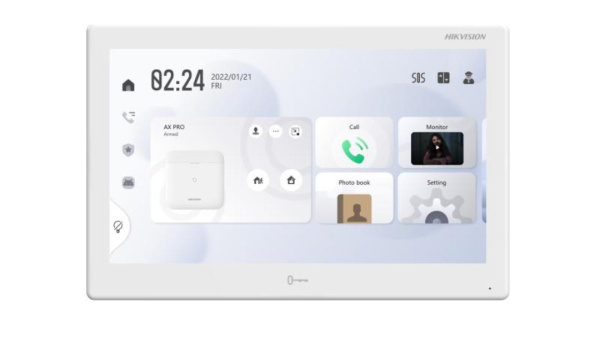Монитор видеодомофона Hikvision DS-KH9510-WTE1(B)
