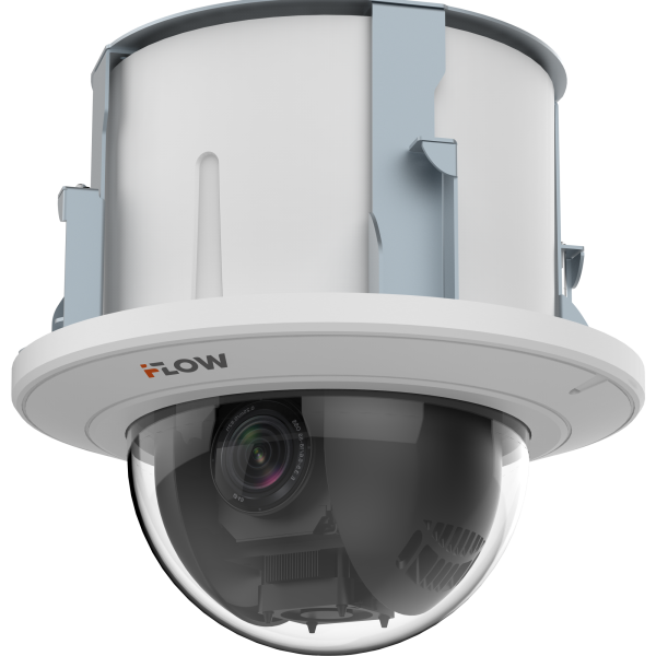 IP PTZ-камера iFlow F-IP-2420CSZ25, 2 Мп, купольная, вариофокальный 4.8-120 мм, без встроенной подсветки, IK10