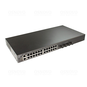 Коммутатор доступа OSNOVO SW-24G4X-L3ST