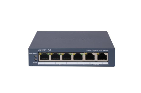 PoE-коммутатор управляемый Hikvision DS-3E1506P-EI