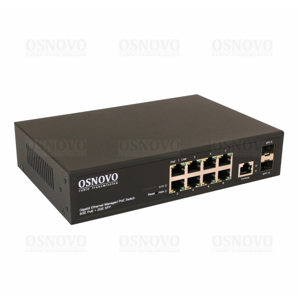PoE-коммутатор управляемый OSNOVO SW-80802/L(150W)