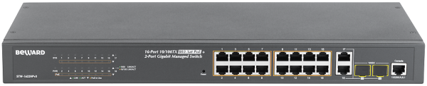 PoE-коммутатор управляемый BEWARD STW-1622HPv3