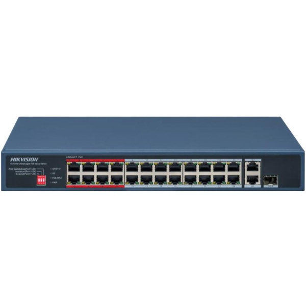 PoE-коммутатор неуправляемый Hikvision DS-3E0326P-E/M(C)