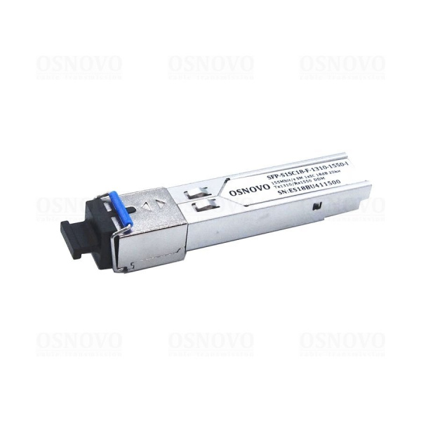 SFP-модуль OSNOVO SFP-S1SC18-F-1310-1550-I